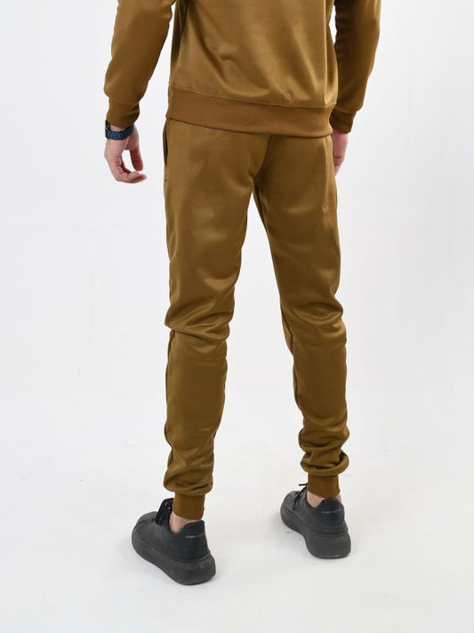 Mustard brown Rib Trouser
