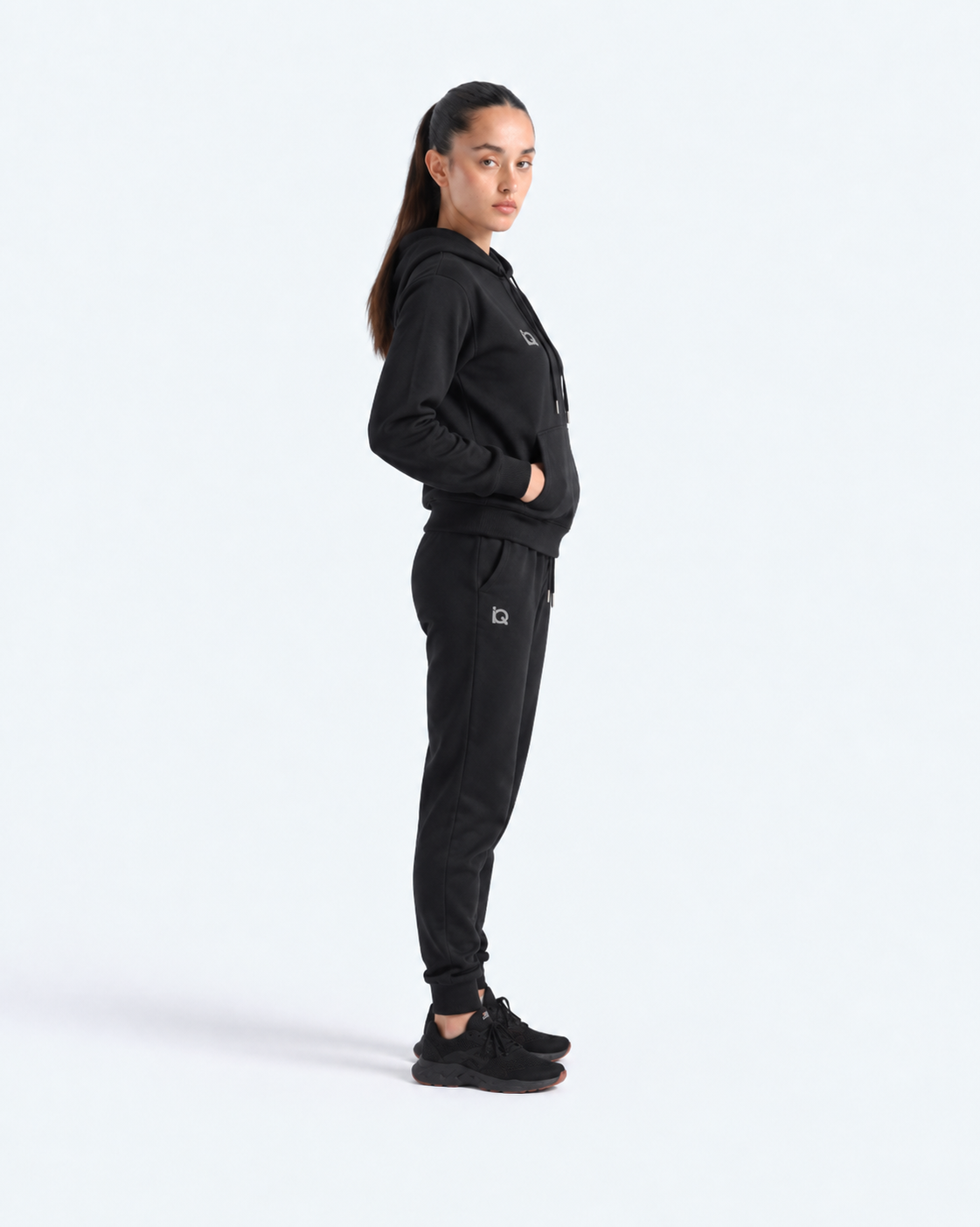 W-Black Hoodie Tracksuit – Saeed Ajmal’s Choice