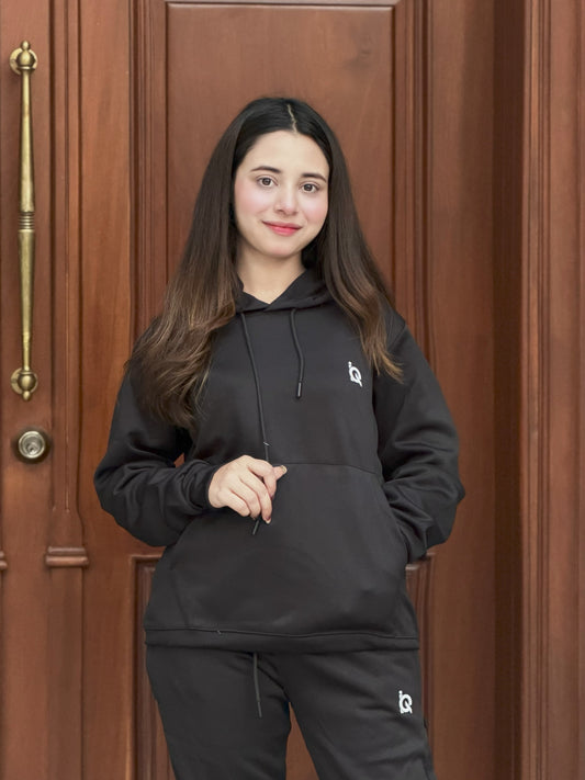 W-Black Hoodie – Saeed Ajmal’s Choice