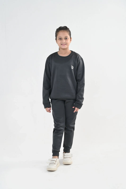Grey Comfort Sweatshirt Tracksuit-Unisex Kids