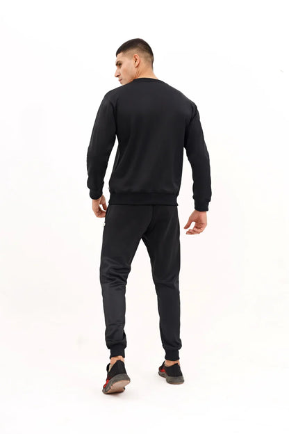 Black IQ Sweatshirt Tracksuit