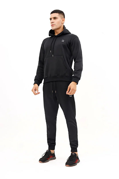 Black Hoodie Tracksuit – Saeed Ajmal’s Choice