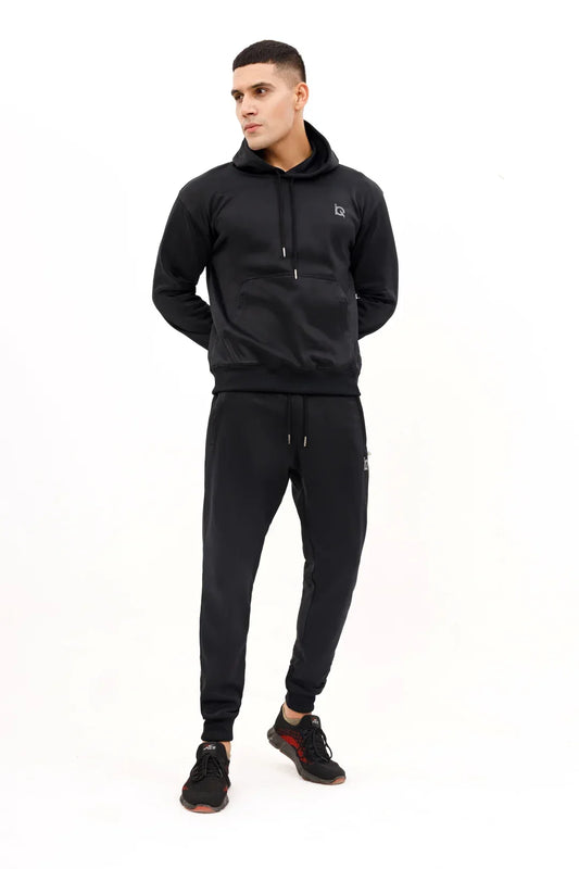 Black Hoodie Tracksuit – Saeed Ajmal’s Choice