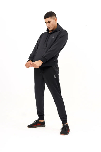 Black Hoodie Tracksuit – Saeed Ajmal’s Choice