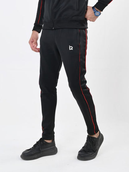 Black Side-Stripe Trouser