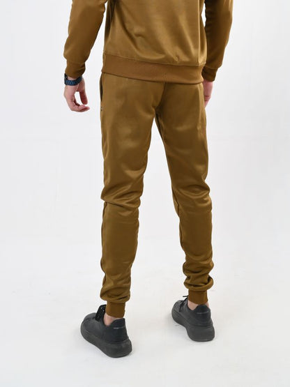 Mustard brown Rib Trouser