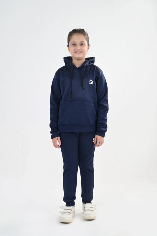 Navy Bliss Hoodie Tracksuit-Unisex Kids