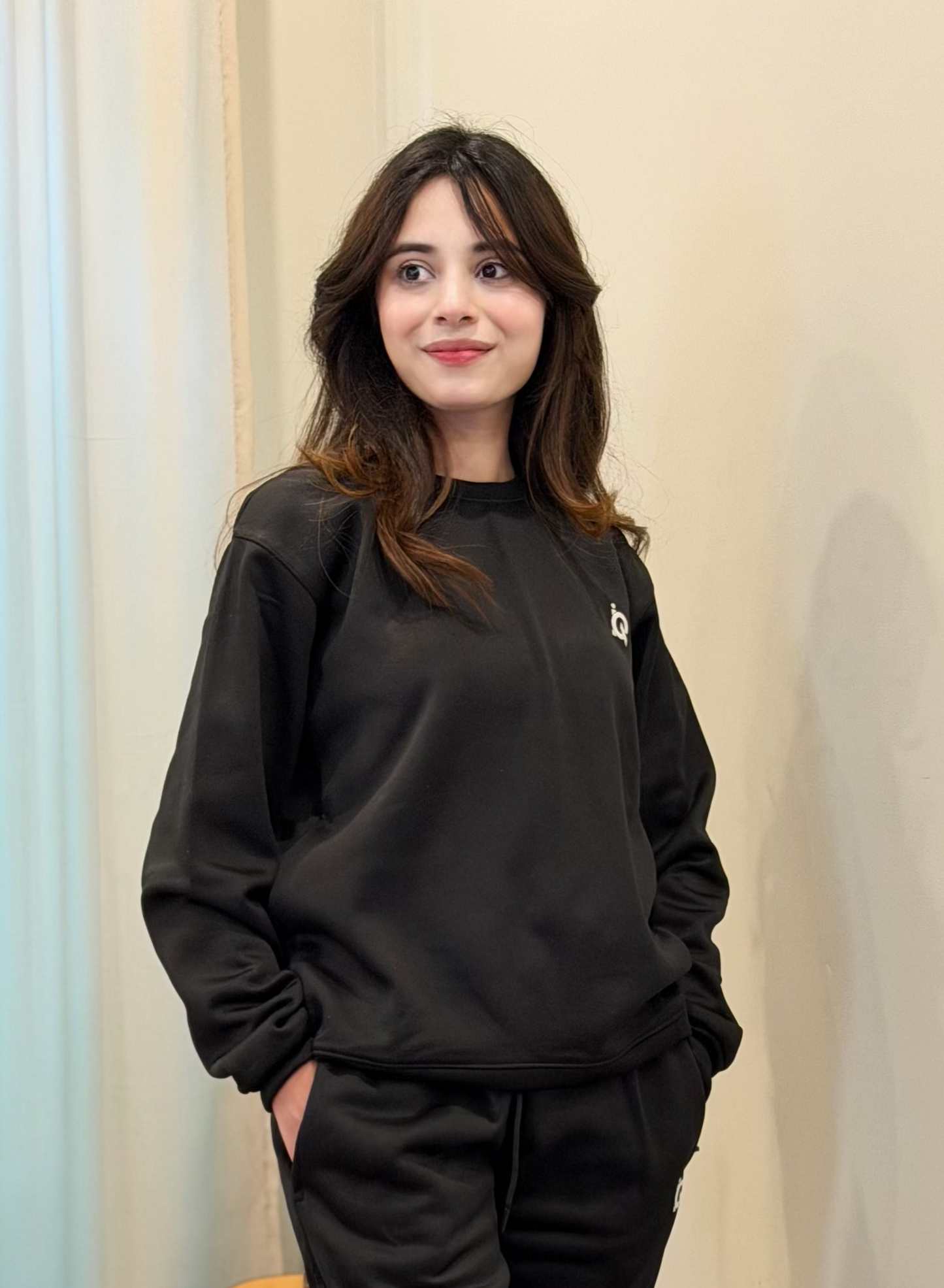 W-Black IQ Sweatshirt