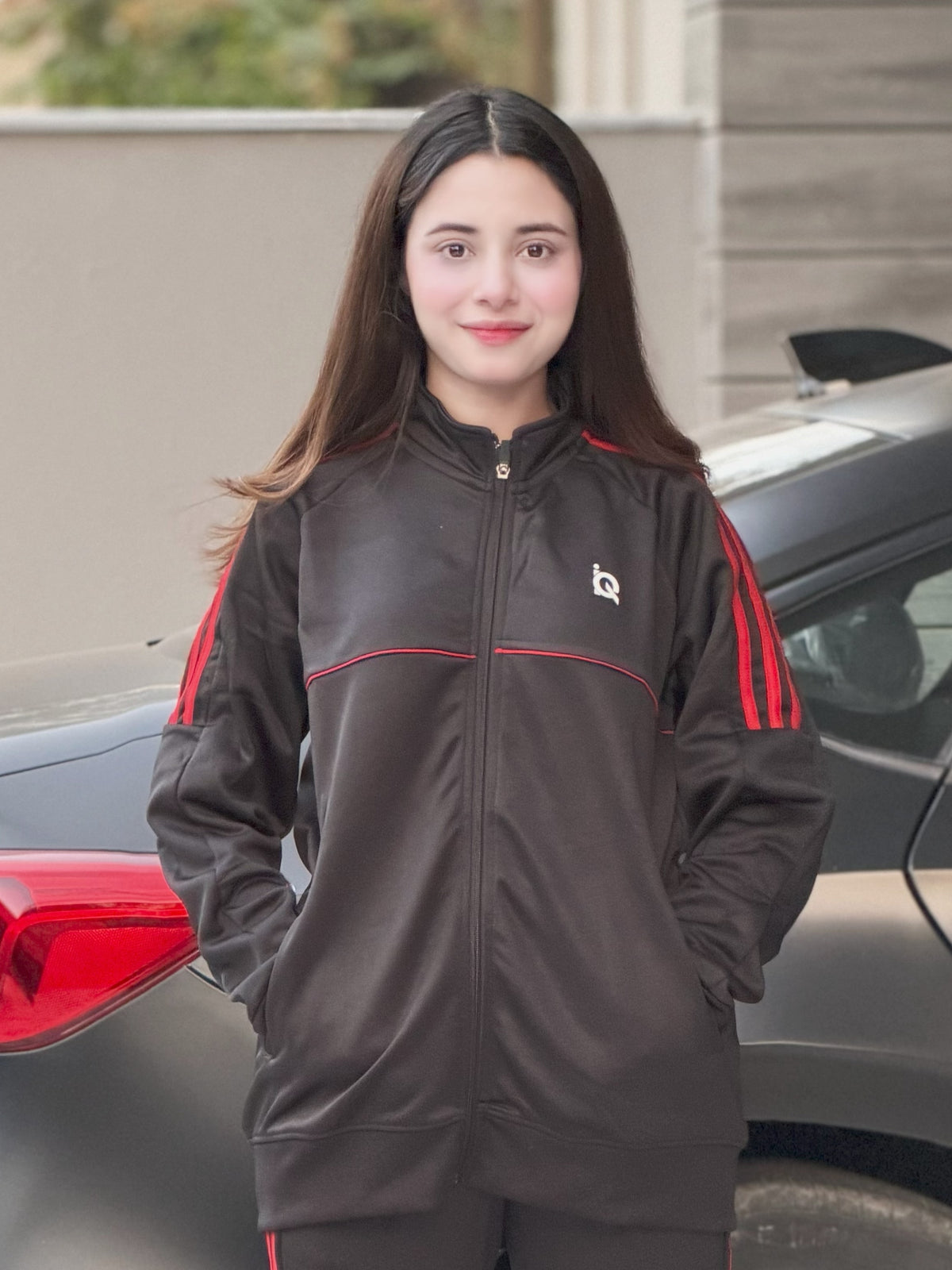 W-Orange Strike Zipper