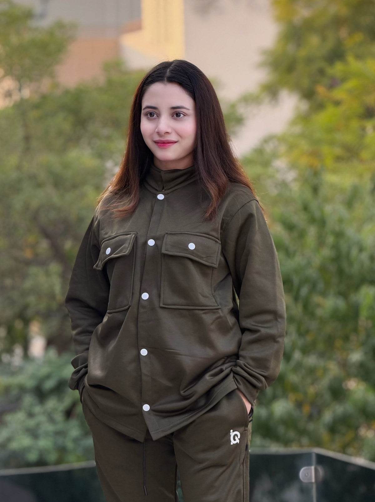 W-ButtonEase Hoodie